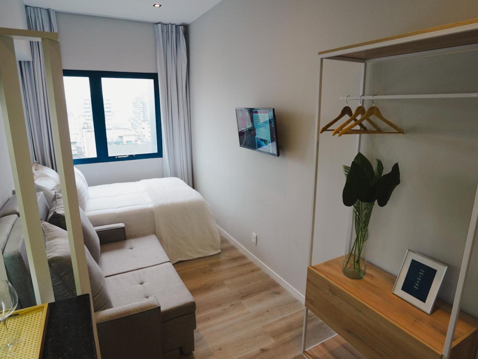 Апартаменты Ape Patio Paulista Сан-Пауло Экстерьер фото